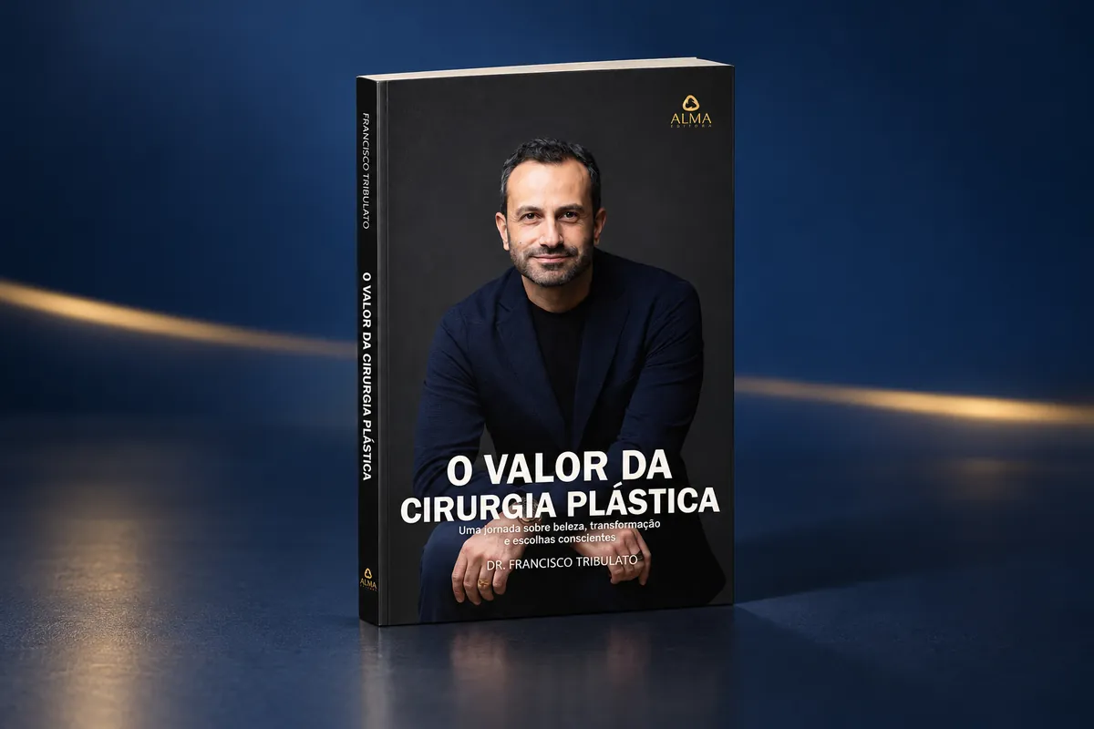 Capa do livro O Valor da Cirurgia Plástica, do Dr. Francisco Tribulato