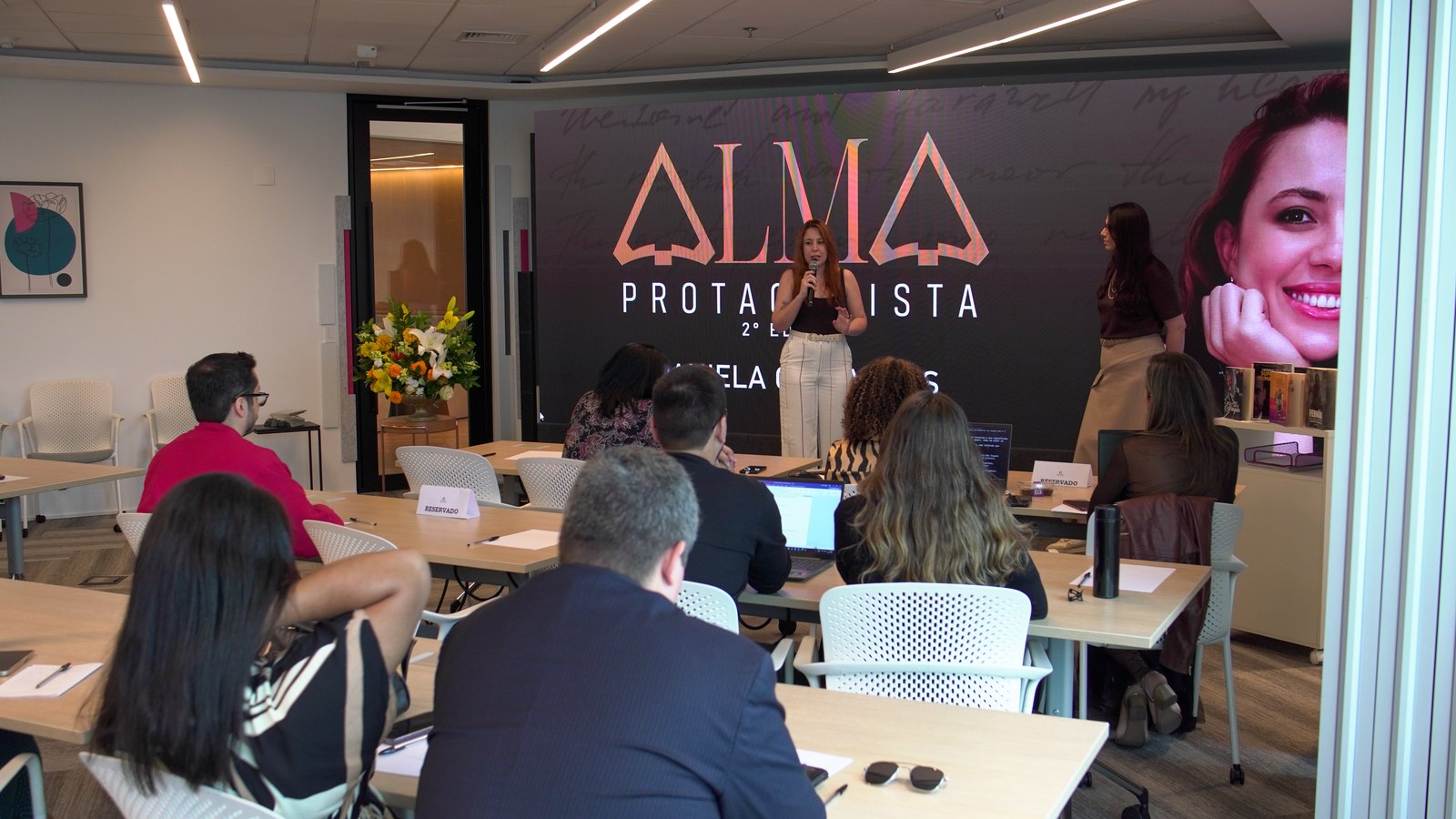 Plateia da segunda edição do Alma Protagonista, em São Paulo