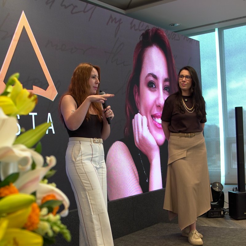 Apresentação no palco do Alma Protagonista